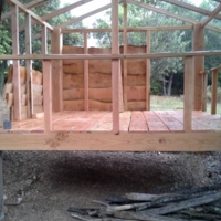 Cabane en bois à Sainte Maxime