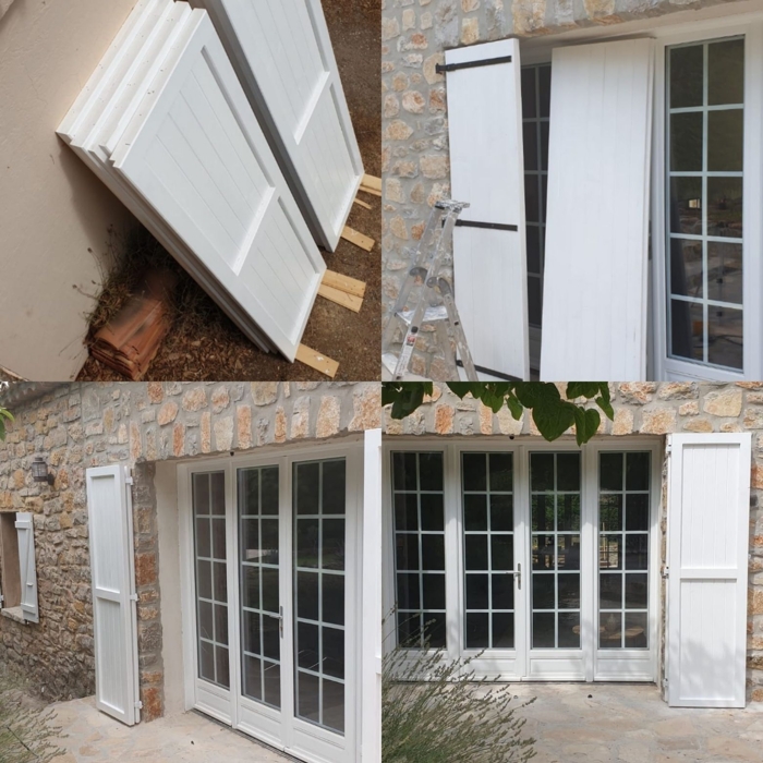Volet et portes à Sainte Maxime