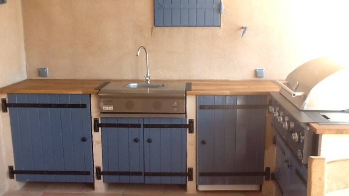 Construction de cuisine extérieure à Sainte Maxime