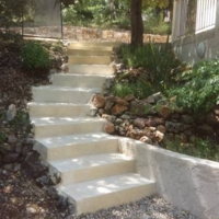 Escaliers à Sainte Maxime