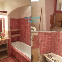 Rénovation de salle de bain à Sainte Maxime